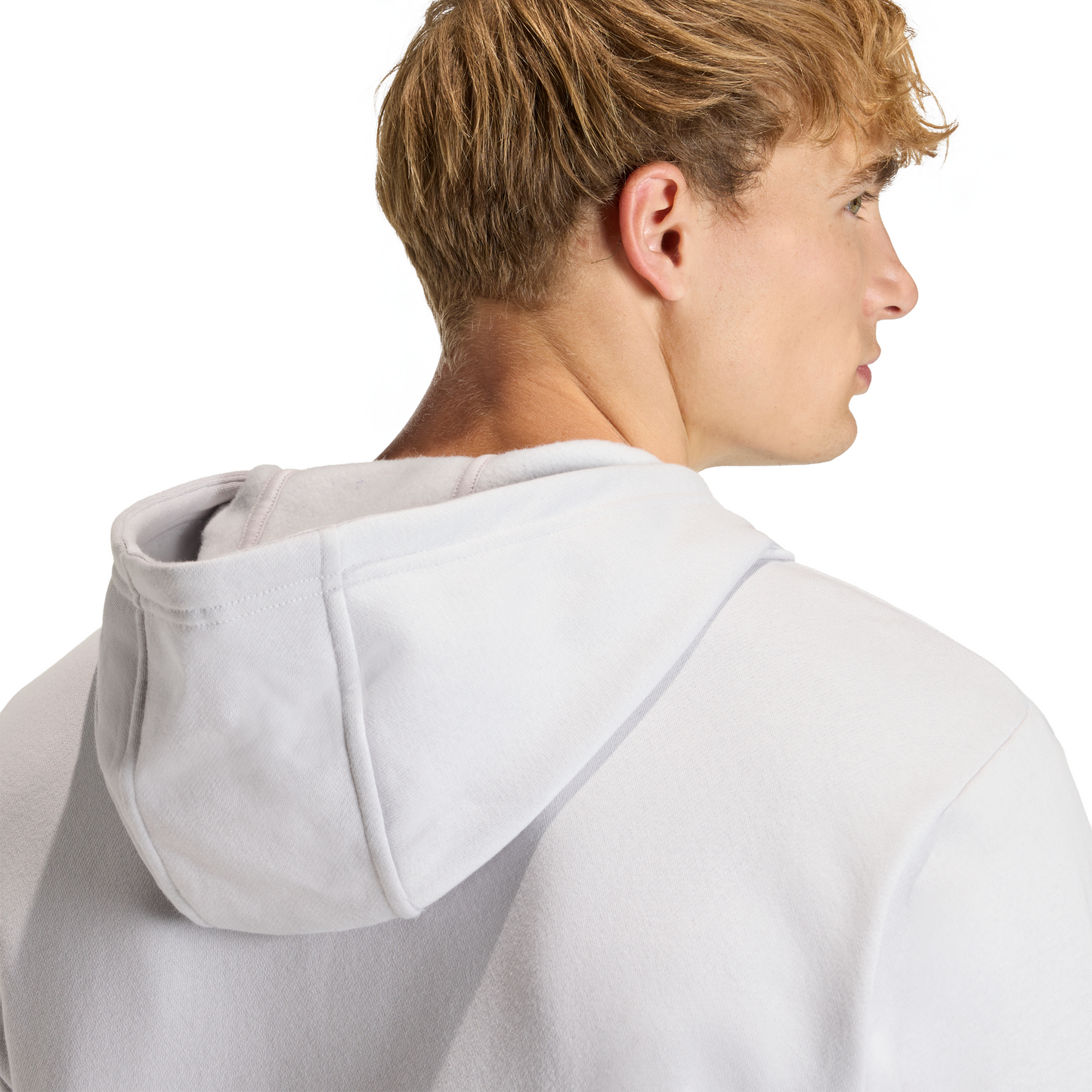 Men's adidas	Entrada 26 Full Zip Hoodie - Grey/ Team Light/ White
