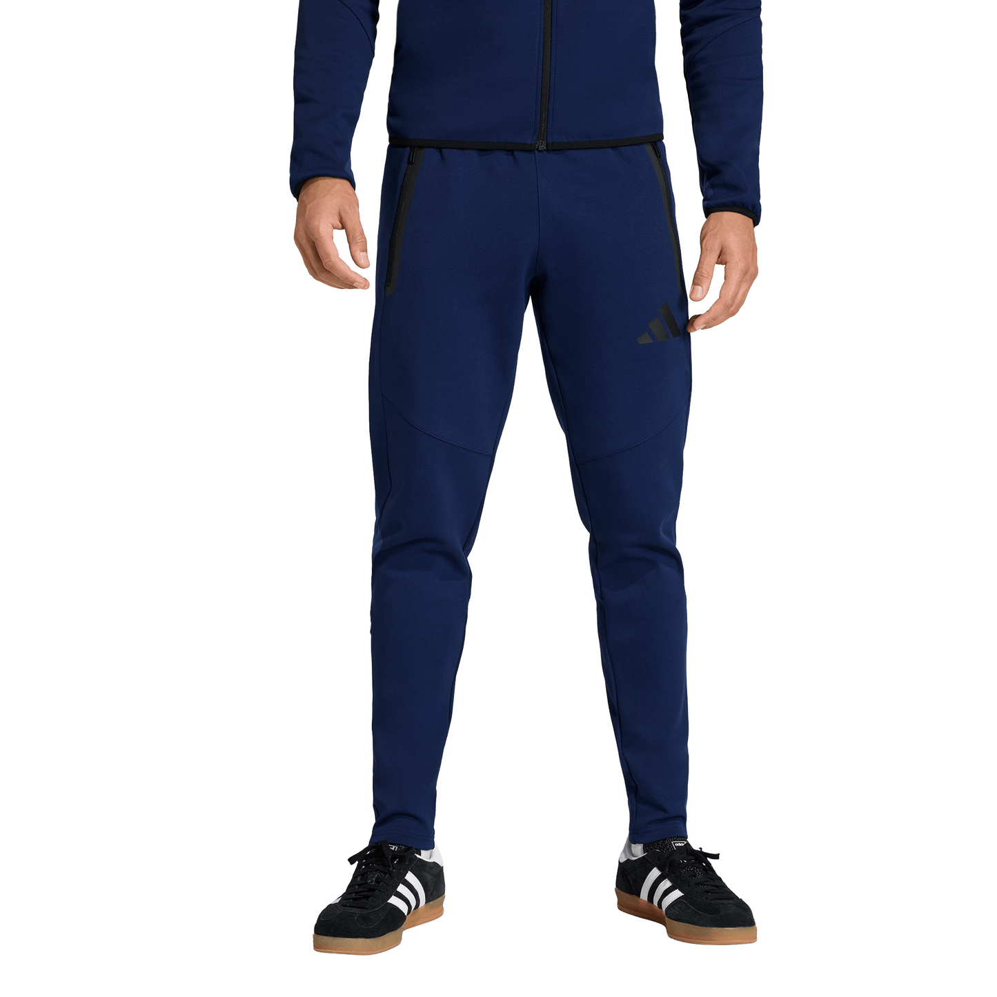 Men's adidas Tiro 26 Travel Tracksuit Bottoms -  Navy/ Black