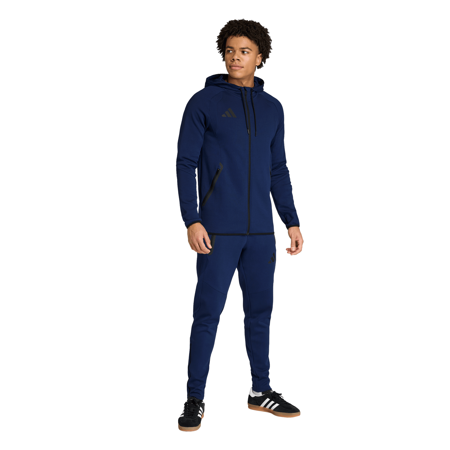 Men's adidas Tiro 26 Travel Tracksuit Bottoms -  Navy/ Black