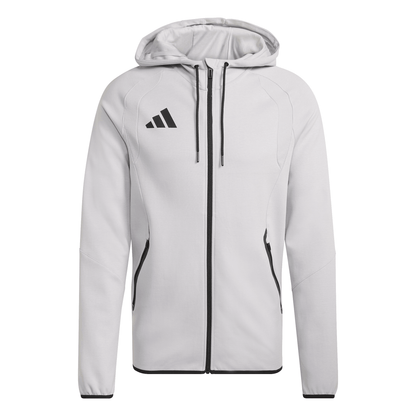 Men's adidas	Tiro 26 Travel Sweat Hoodie - Grey/ Team Light/ White