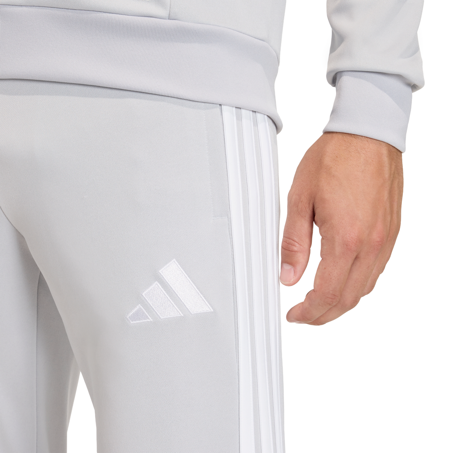 Men's adidas Tiro 26 League Training Tracksuit Bottom - Grey/ Team Light/ White