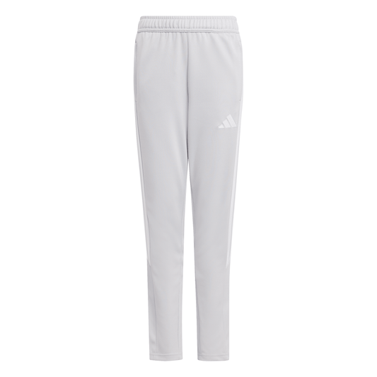 adidas Tiro 26 League Kids Tracksuit Bottoms Competition Training Pants - Grey/ White