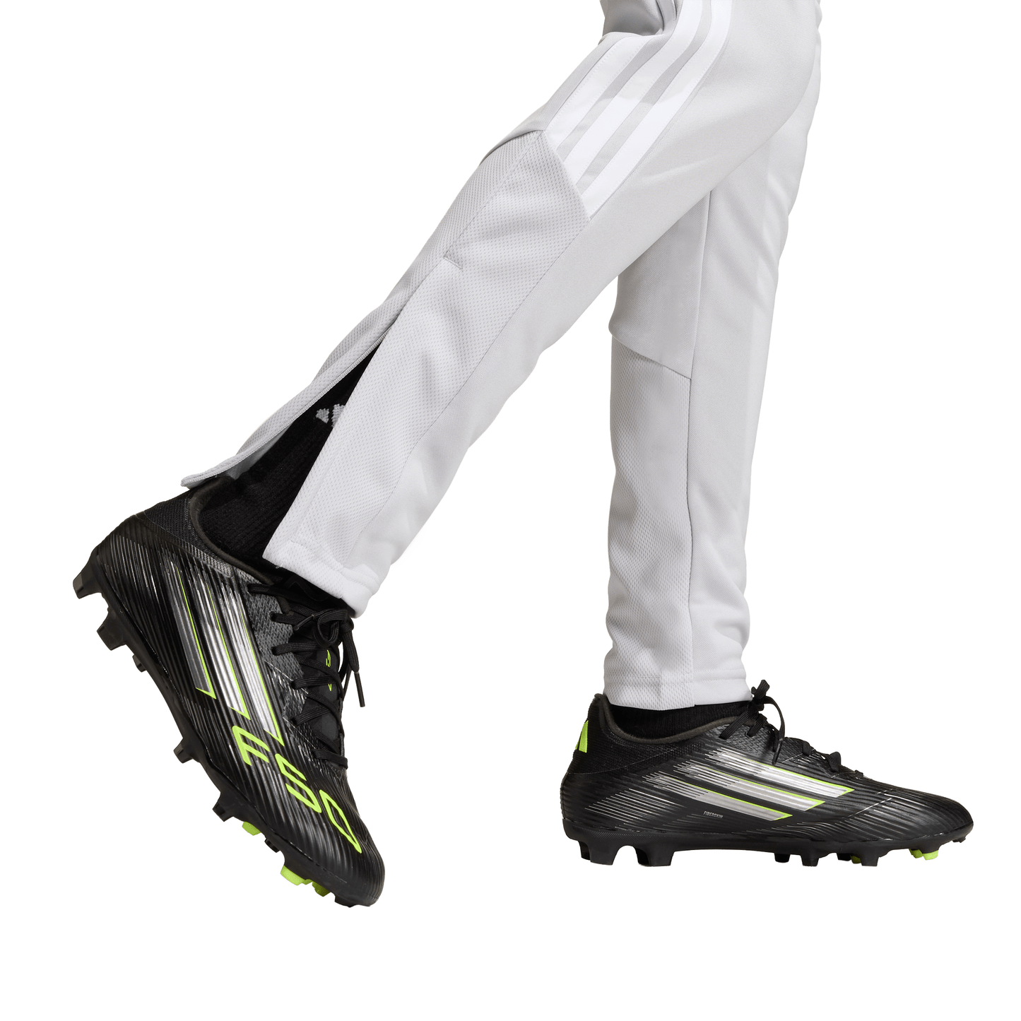 adidas Tiro 26 League Kids Tracksuit Bottoms Competition Training Pants - Grey/ White