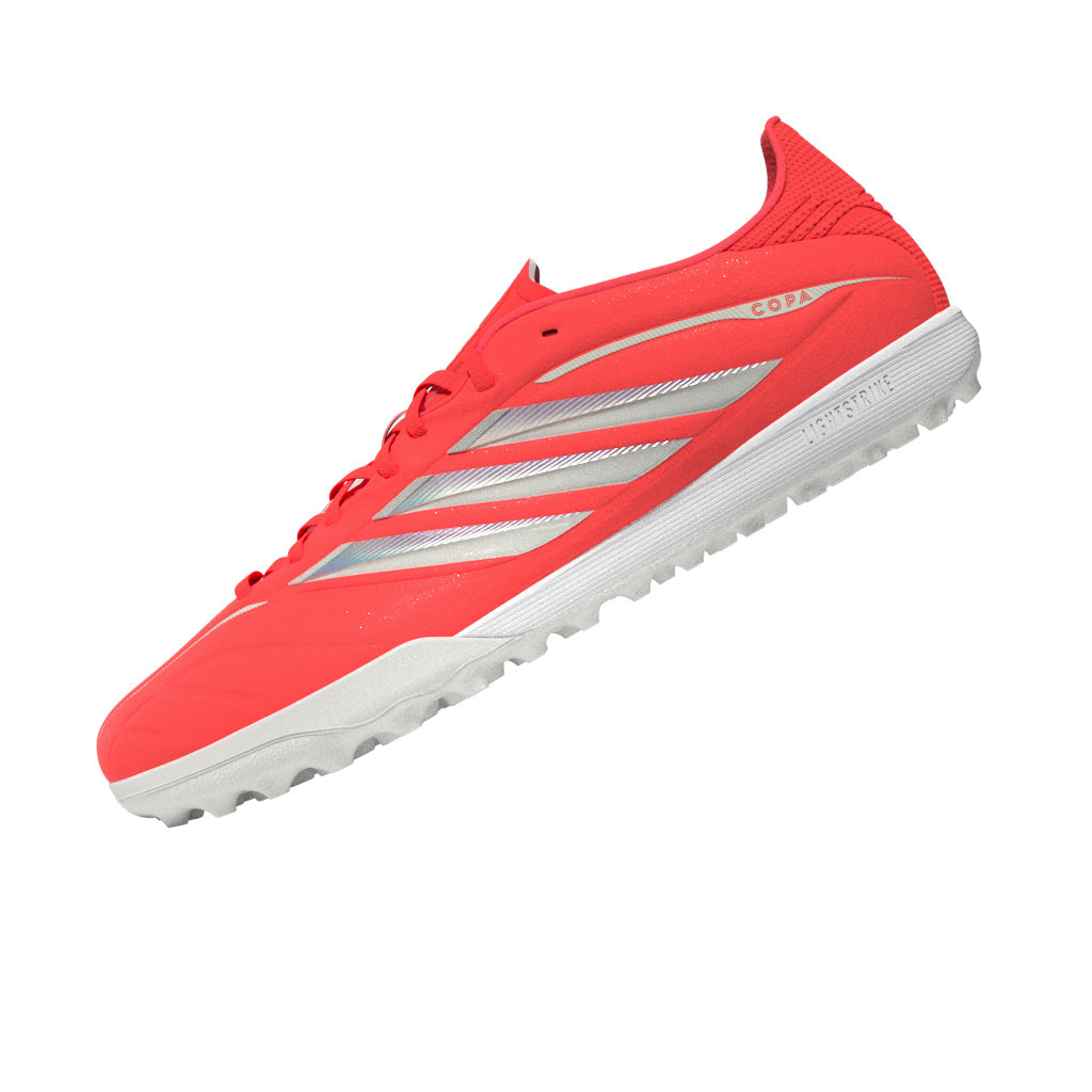 adidas Copa Pure IV League TF Turf Shoes- Solar Turbo / Ivory / Core Black