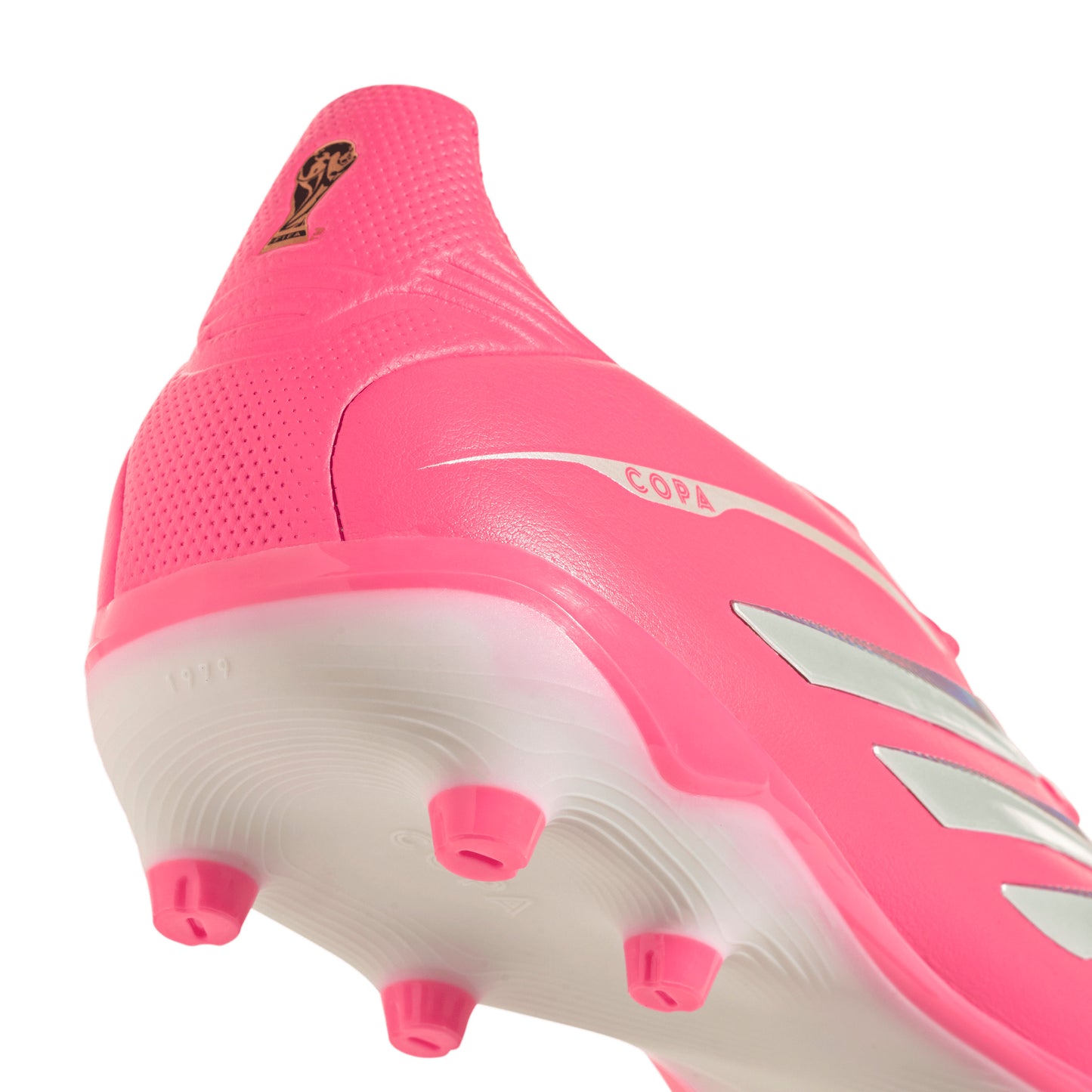 adidas Copa Pure IV League FG Firm Ground Soccer Cleats - Solar Turbo / Ivory / Core Black