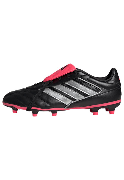 adidas Copa Gloro 2 Firm Ground Soccer Shoes FG  - Core Black/Silver Metallic/Solar Turbo