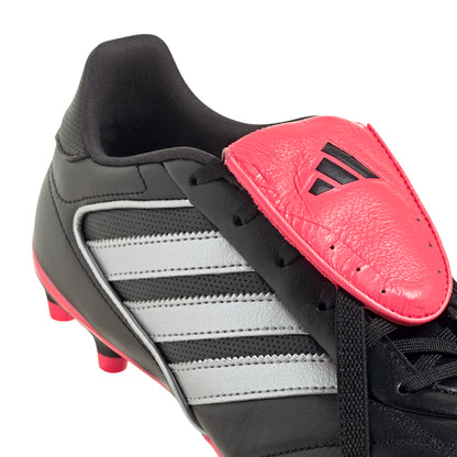 adidas Copa Gloro 2 Firm Ground Soccer Shoes FG  - Core Black/Silver Metallic/Solar Turbo