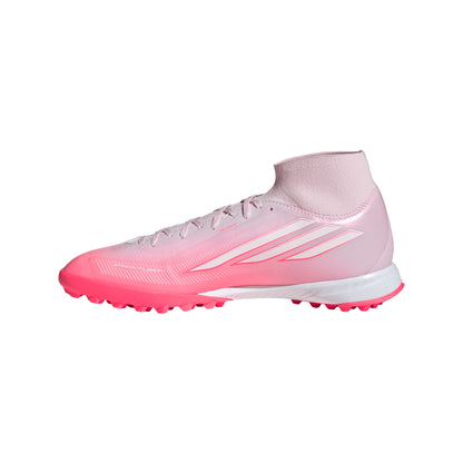 adidas F50 Sparkfusion Turf Soccer Shoes - Solar Turbo / Cloud White / Distilled Pink
