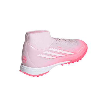 adidas F50 Sparkfusion Turf Soccer Shoes - Solar Turbo / Cloud White / Distilled Pink
