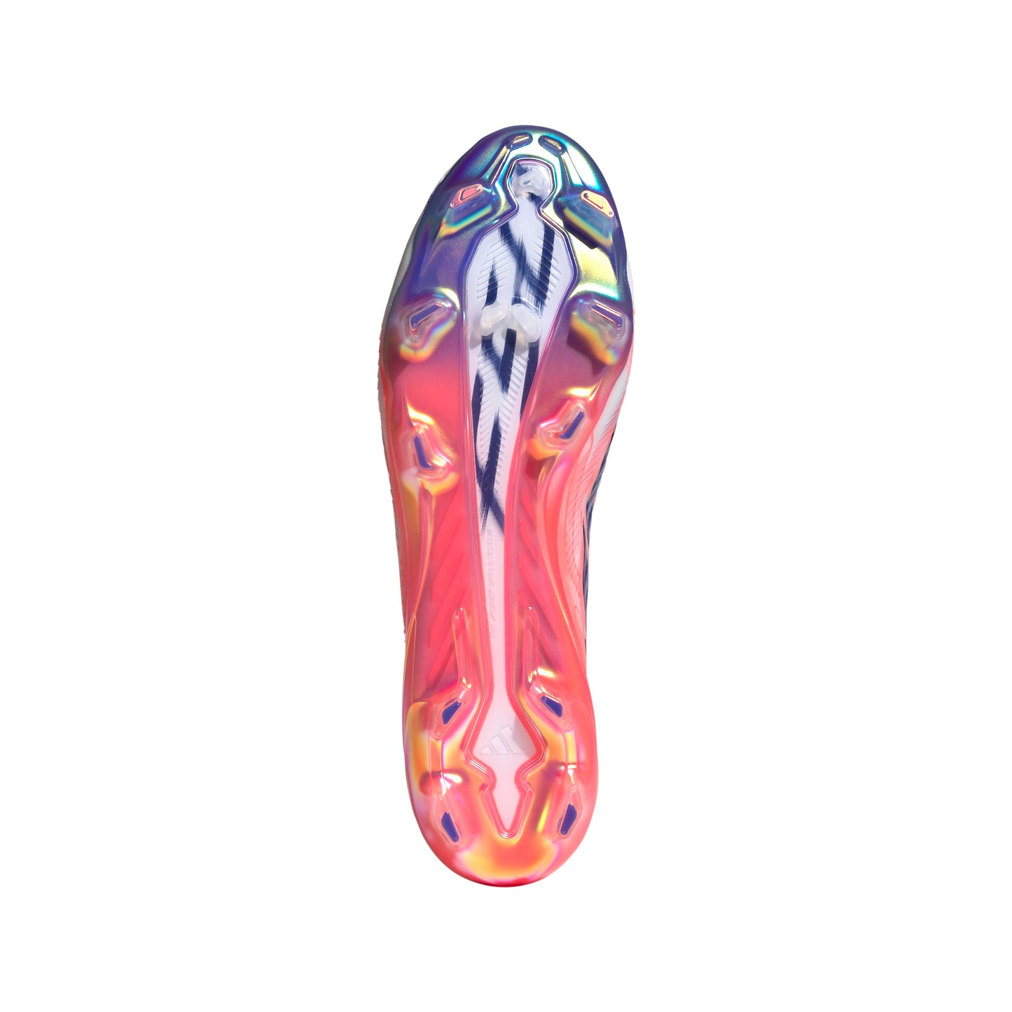 adidas F50 Hyperfast Elite FG Firm Ground Soccer Cleats - Ftwr White/Solar Purple/Solar Turbo