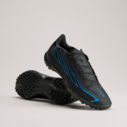 adidas F50 HyperFast League TF Turf Shoes - Core Black/Core Black/Lucid Ray Blue
