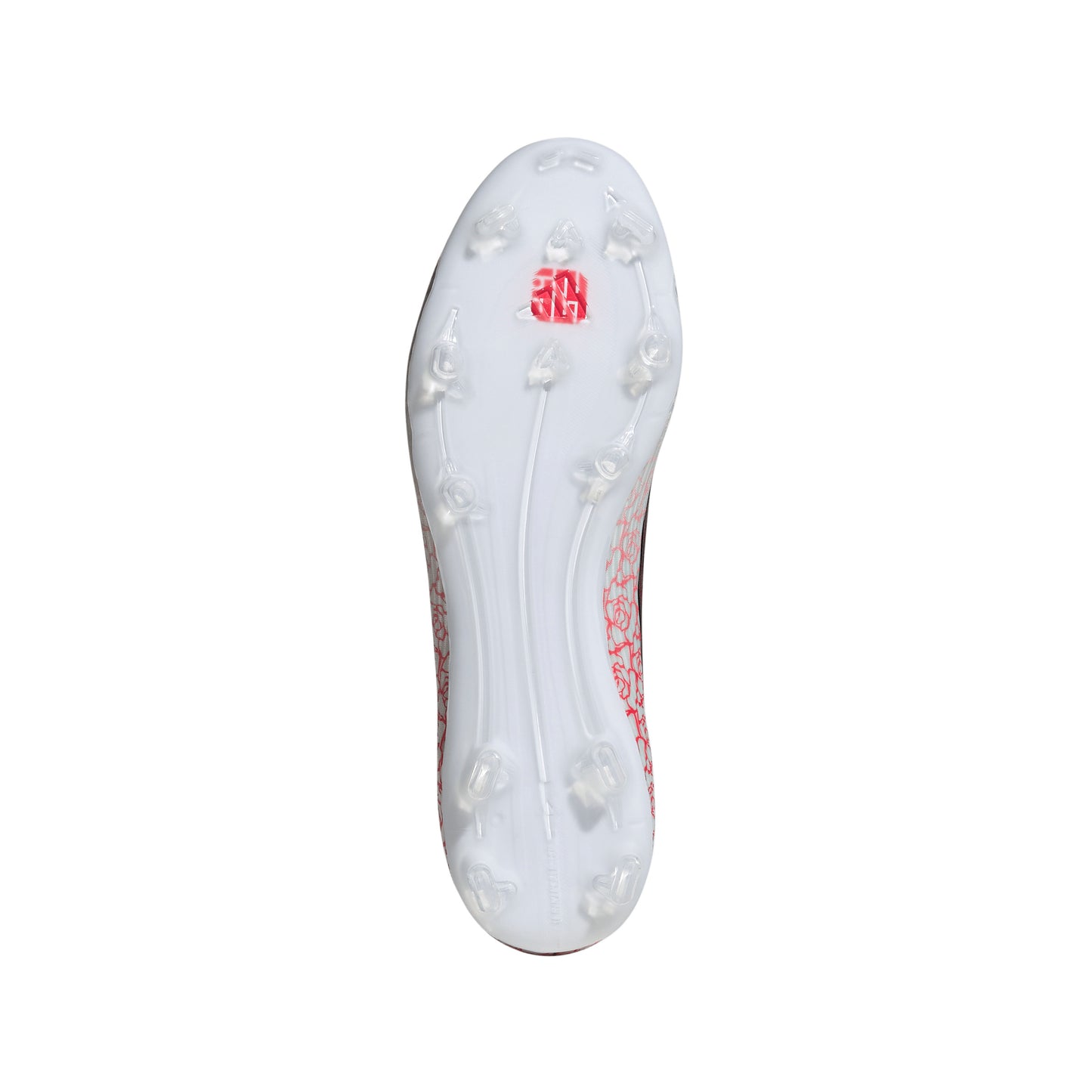 adidas Junior F50 League LL Lamine Yamal FG Firm Ground Soccer Cleats - FTWhite/ Core Black/ Lucired