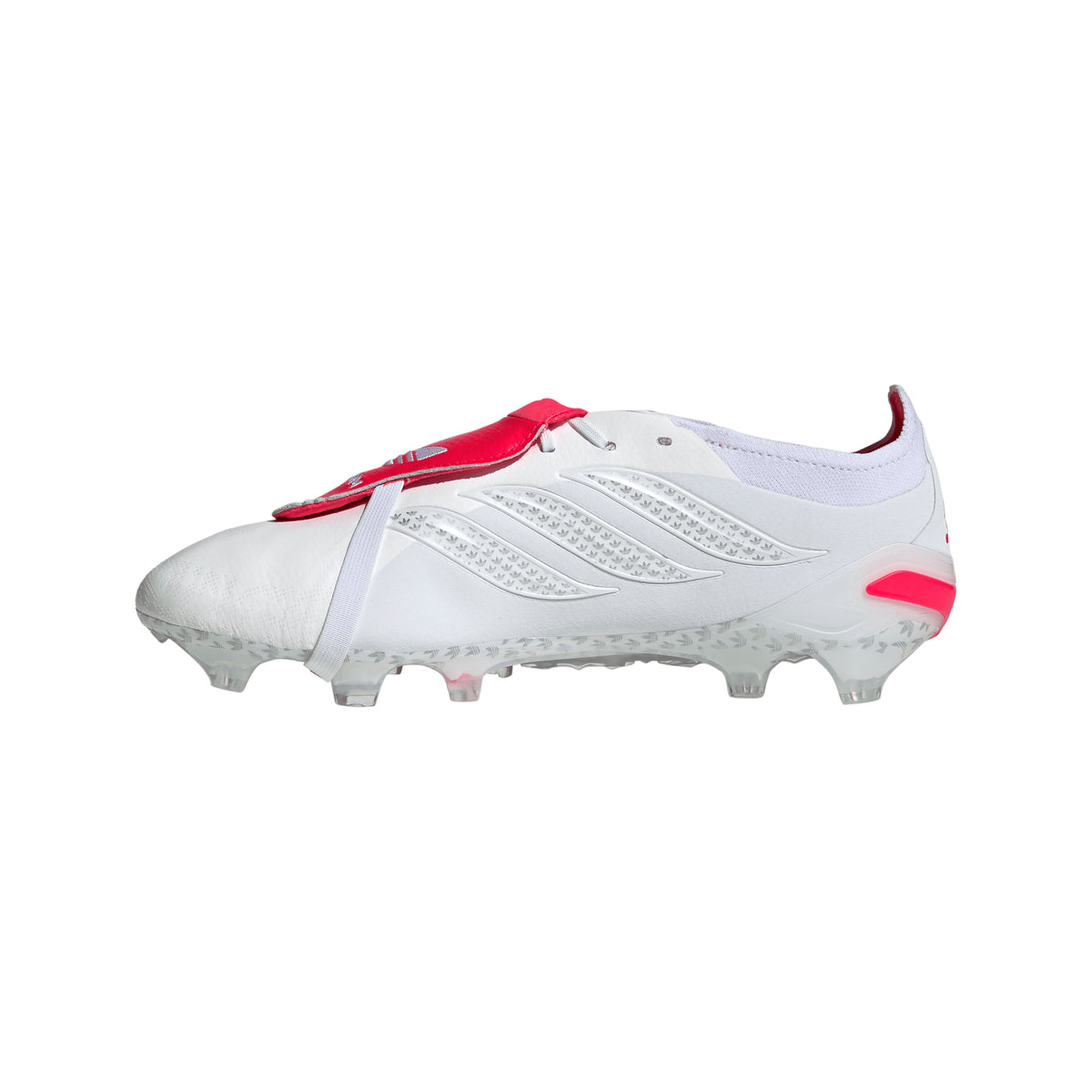 adidas Predator Elite Fold Tongue David Beckham FG Firm Ground Soccer Shoes - White/ Red
