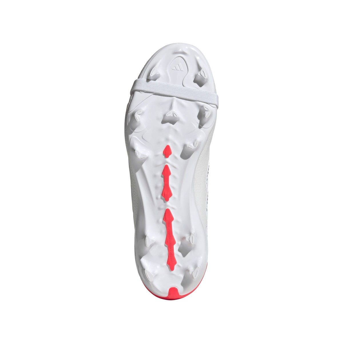 adidas David Beckham Predator League FoldTongue  FT FG Junior Firm Ground Soccer Cleats - White/Red