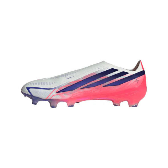 adidas F50 Hyperfast LL Elite FG Firm Ground Soccer Cleats - Ftwr White/Solar Purple/Solar Turbo