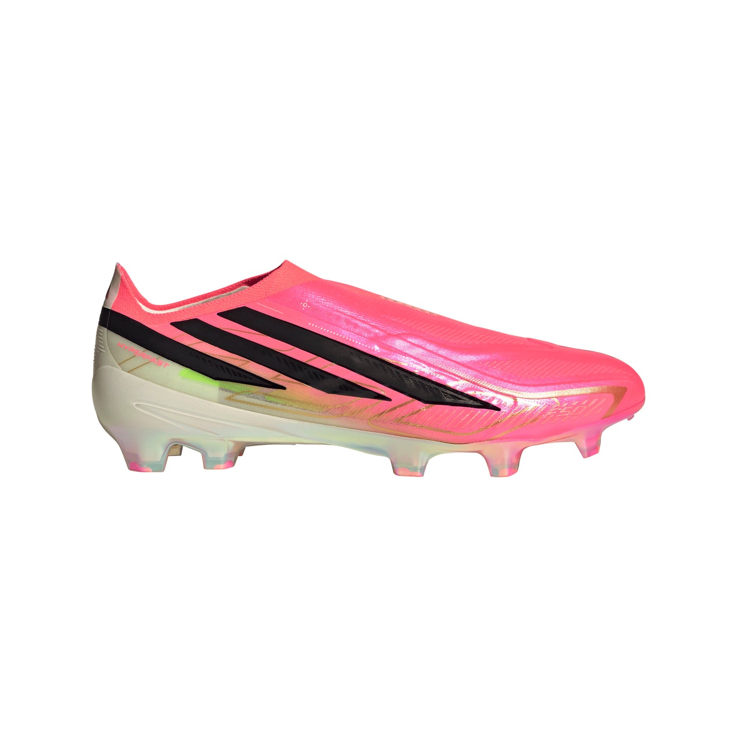 adidas F50 Hyperfast LL Elite FG Firm Ground Soccer Cleats - Soltur/CBlack/Goldmt