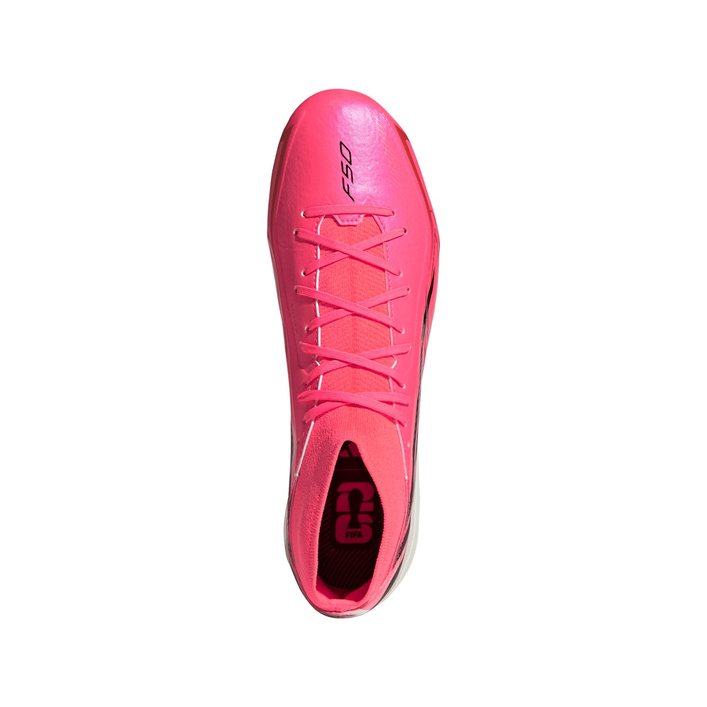 adidas F50 Hyperfast League Mid Firm Ground Soccer Shoes - Soltur/CBlack/Goldmt