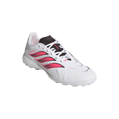 adidas Predator League TF Turf Soccer Shoes - Ftwr White/Solar Turbo/Core Black