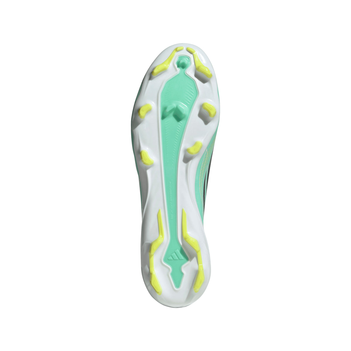 adidas F50 HyperFast League FG Firm Ground Soccer Shoes - Pulse Mint/Night Navy/Solar Lemon
