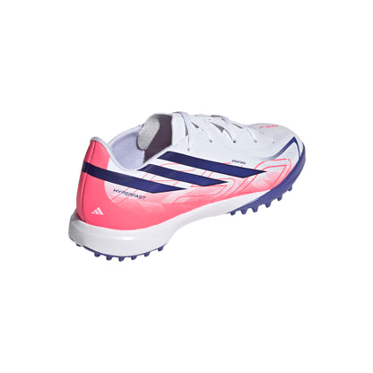 adidas F50 HyperFast League TF Turf Junior - Ftwr White/Solar Purple/Solar Turbo