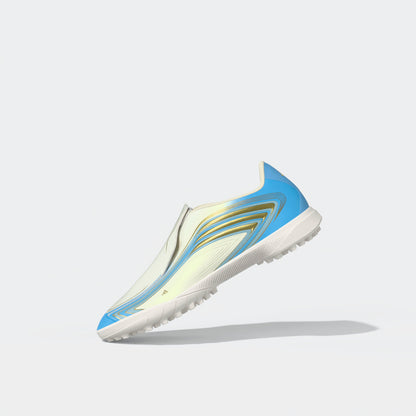 adidas F50 League TF Turf Shoes MESSI - Ivory / Semi Blue Burst / Icey Blue