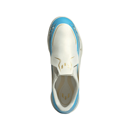 adidas F50 League TF Turf Shoes MESSI - Ivory / Semi Blue Burst / Icey Blue