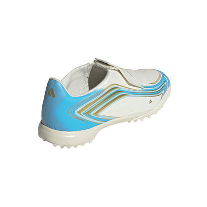 adidas F50 League TF Turf Shoes MESSI - Ivory / Semi Blue Burst / Icey Blue