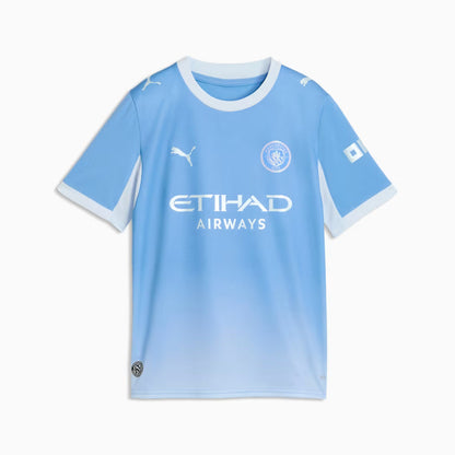 Youth's Puma Replica Manchester City Home Jerseys 2026/2027