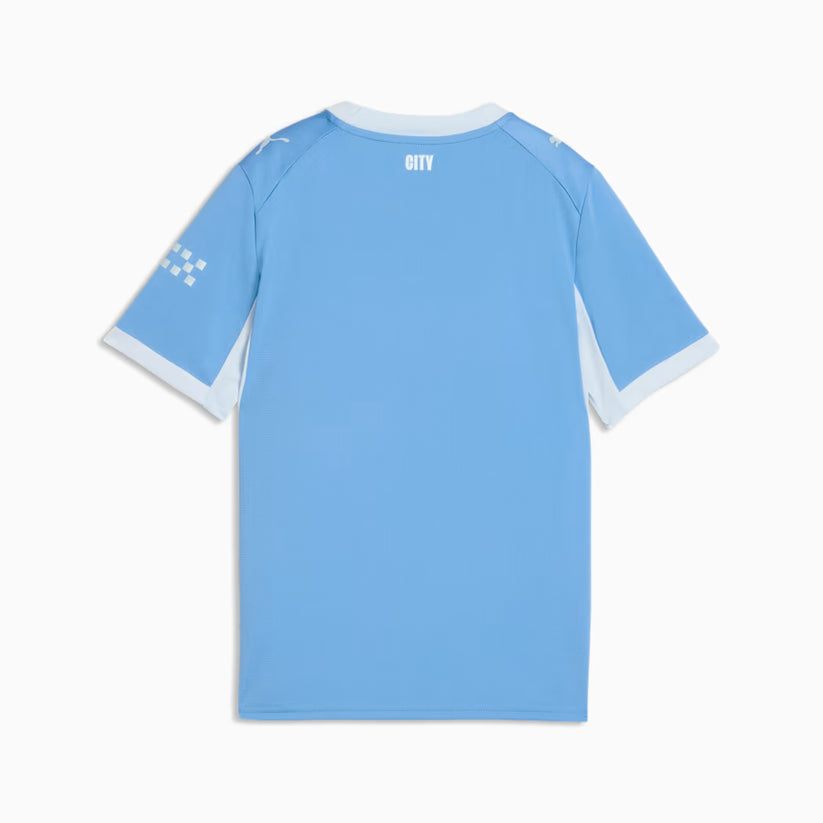 Youth's Puma Replica Manchester City Home Jerseys 2026/2027