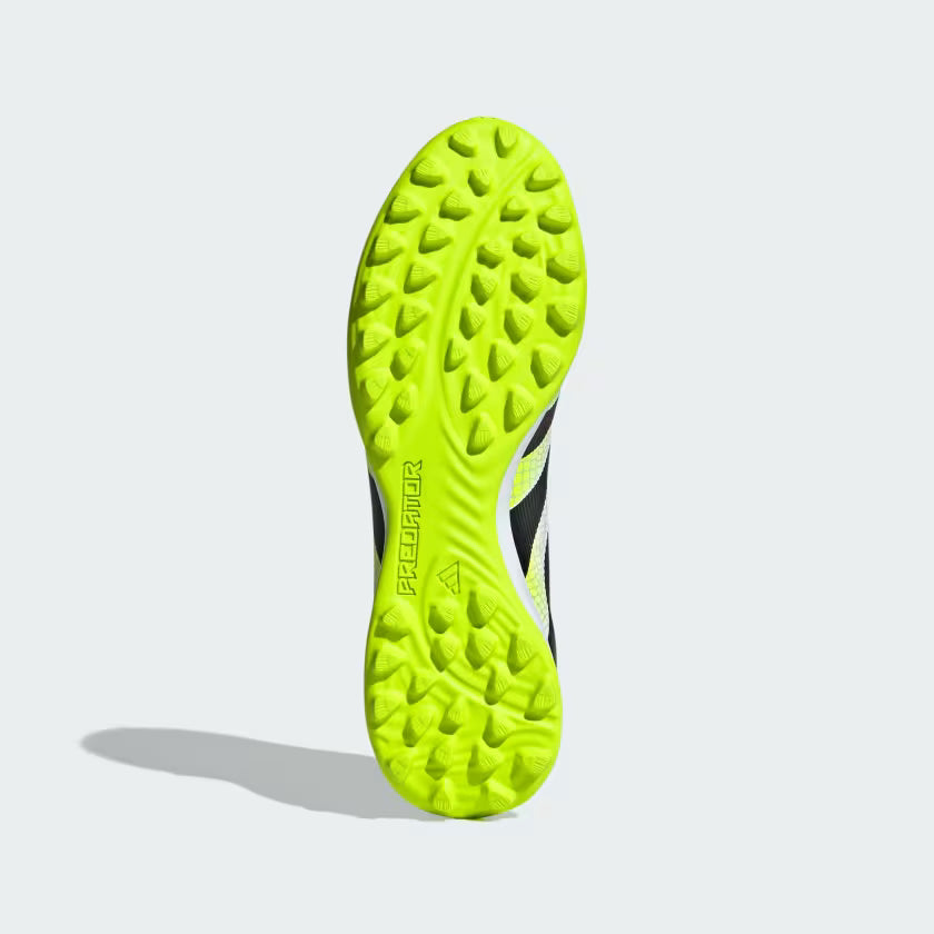 adidas Predator League TF Turf Soccer Shoes - Ftwr White/ Core Black/ Lucid Lemon