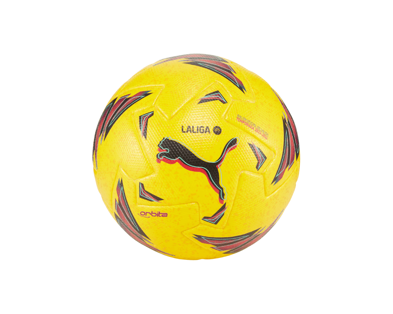 Puma Orbita La Liga Pro Ball MS- Yellow/Purple