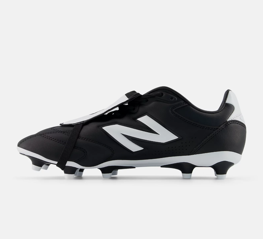 New Balance 442 Pro Tongue FG/MG Firm Ground V3 Soccer Shoes - Black/ White