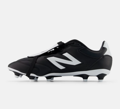 New Balance 442 Pro Tongue FG/MG Firm Ground V3 Soccer Shoes - Black/ White