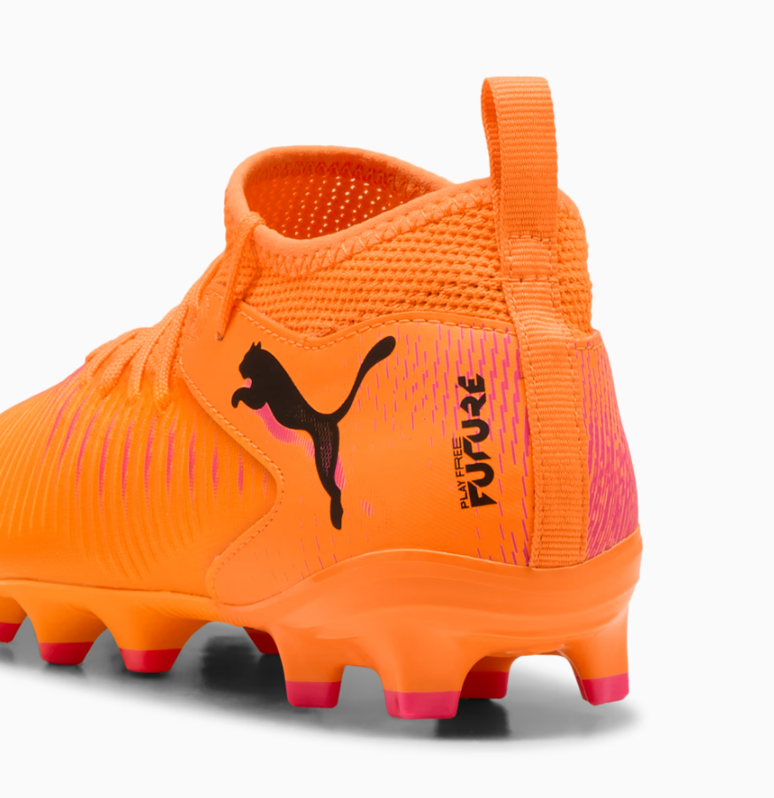 Puma Junior Future 7 Match FG/ AG Firm Ground - Heat Fire/Puma black/Ravish