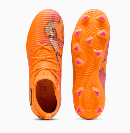 Puma Junior Future 7 Match FG/ AG Firm Ground - Heat Fire/Puma black/Ravish