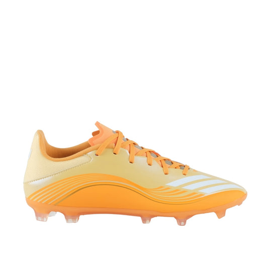 adidas F50 League MESSI FG Firm Ground Soccer Cleats - Ice Tangarine/ Gold Met/ Pure Tangarine