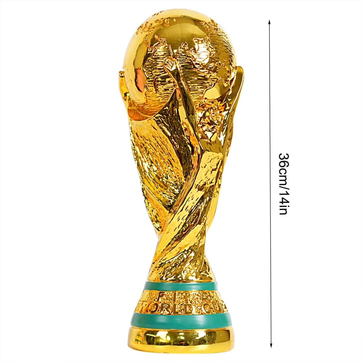 FIFA World Cup Stadium Trophy - Official Size (Gold)