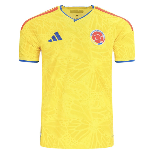 Men's Authentic adidas Colombia World Cup Home Jersey 2026
