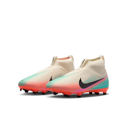 Nike Junior Sam Kerr Mercurial Superfly Academy 10 FG Firm Ground Soccer Cleat - Pale Ivory/Black