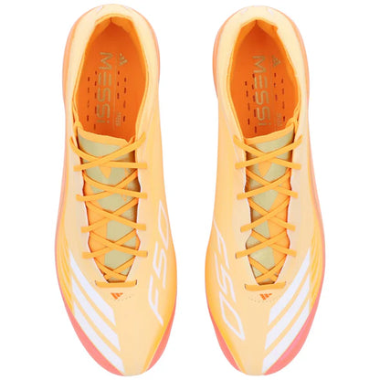 adidas F50 Messi Elite FG Firm Ground - Ice Tangerine/ Gold Met/ Pure Tangerine