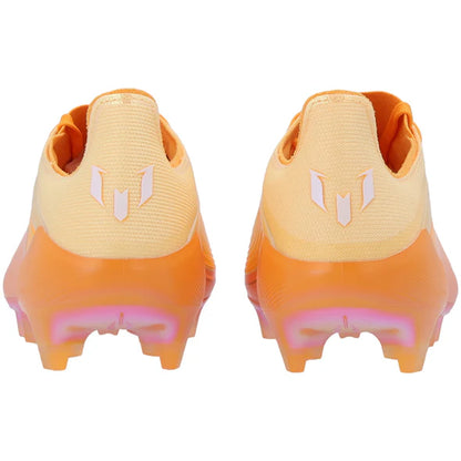 adidas F50 Messi Elite FG Firm Ground - Ice Tangerine/ Gold Met/ Pure Tangerine
