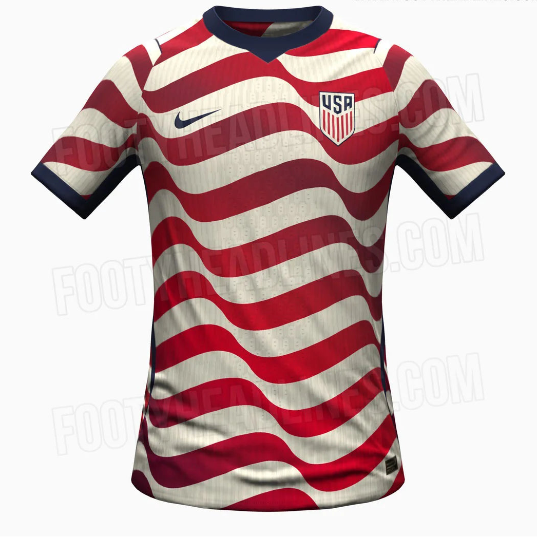 Nike Men's USMNT Home Jersey 2026 - Sail/ Midnight Navy/ Midnight Navy