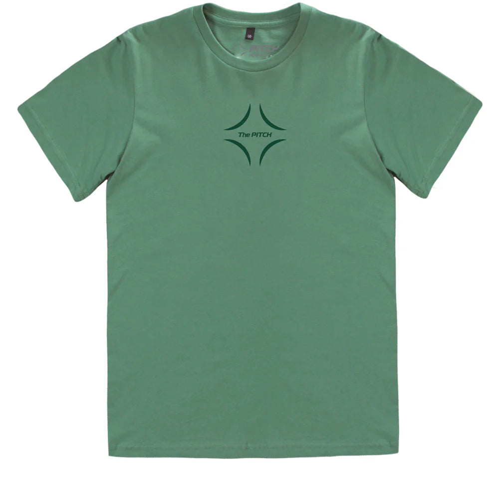 The Pitch Ultra Short Sleeve Crew Neck Shirt - Green