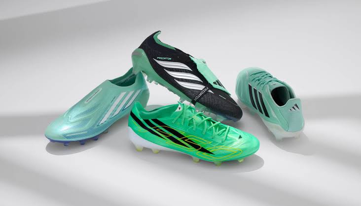 adidas Predator Pro FT FG Firm Ground Soccer Cleats - Core Black/ Silver Met/ Pulse Mint