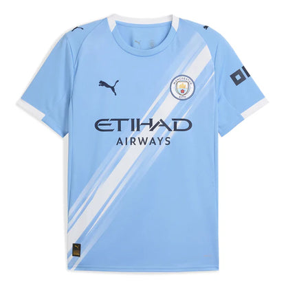 Youth's Puma Replica Manchester City Home Jerseys 2025/2026