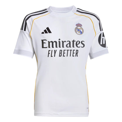 adidas Kid's Replica Home Real Madrid Jersey 2025/2026