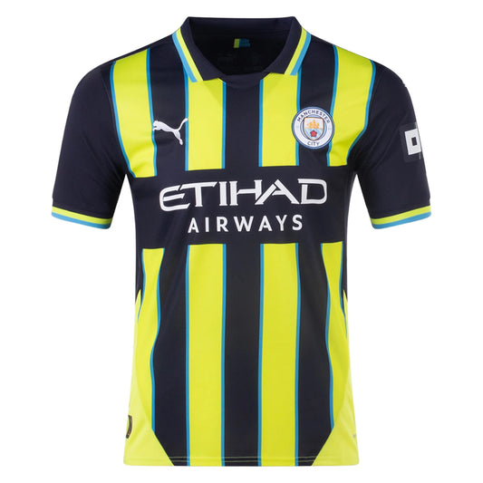 Youth's Puma Replica Manchester City Away Jerseys 2024/2025
