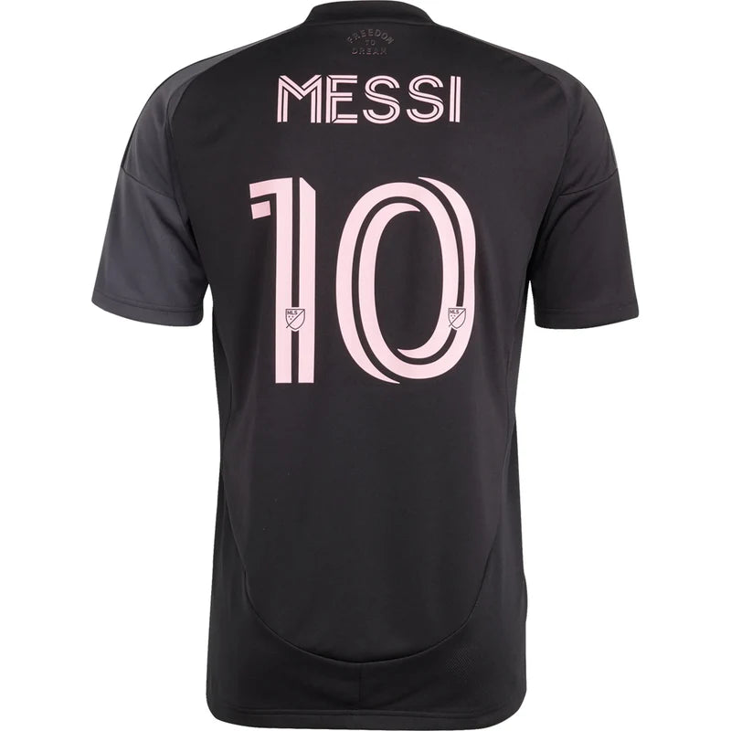 Men's Replica adidas Inter Miami Away Jersey with MESSI 2025/2026