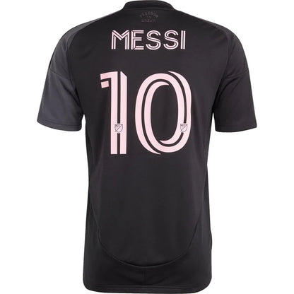 Men's Replica adidas Inter Miami Away Jersey with MESSI 2025/2026