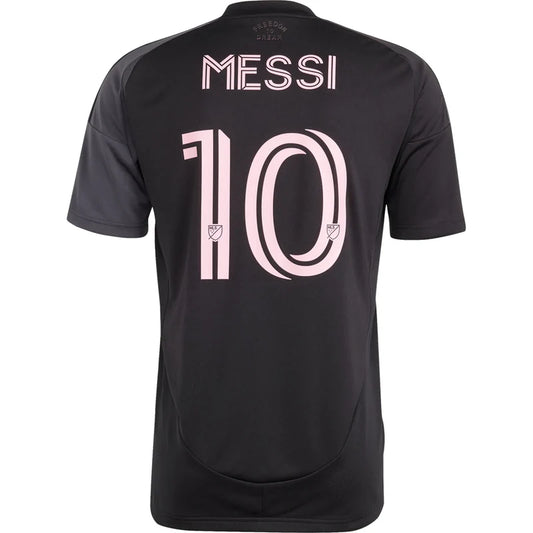 Youth's adidas Inter Miami Away Jersey with MESSI - 2025/2026